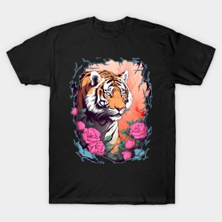 Tiger Head 3 T-Shirt